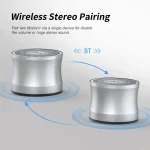 EWA A109 Pro TWS Stereo Portable Metal Bluetooth Speaker - Image 2