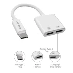 ENKAY ENK-AT105 USB-C / Type-C to Dual Type-C Headphone & Charging Adapter Data Cable - Image 4