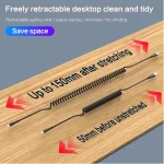 1.5m Spring Telescopic Mobile Phone Fast Charging Data Cable, USB to 8 Pin, USB to Type-C, USB to Micro USB - Image 4