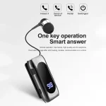 K55 Retractable Cable BT5.2 Smart In-ear Single Sports Earphone - Image 5