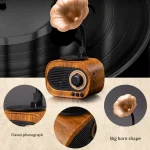 B5 Retro Phonograph Design Portable Wireless Stereo Speaker - Image 7