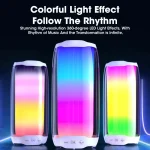 NBY 8892 LED IPX5 Waterproof Portable Wireless Bluetooth Speaker - Image 2