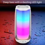 NBY 8892 LED IPX5 Waterproof Portable Wireless Bluetooth Speaker - Image 4