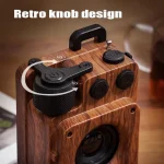 A8 Portable Retro FM Radio Wireless Bluetooth Speaker - Image 3