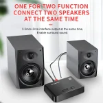 T10 NFC Bluetooth 5.0 Receiver 3.5mm  AUX Port Adapter RCA  Amplifier with Remote Control - Image 5