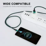 ENKAY 1m USB 3.0 to USB-C / Type-C 5A Super Fast Charging Sync Data Cable, ENK-CB119 - Image 4