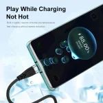 ENKAY Hat-Prince PD100W 2 in 1 USB 3.0 / Type-C to Type-C 6A Super Fast Charging Data Cable, 1m, 2m - Image 6