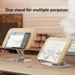 Boneruy R02 360 Degree Rotating Laptop Stand Read Book Holder - Image 6