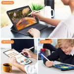 AT-28 Macarone Color Passive Capacitive Pen Mobile Phone Touch Screen Stylus with 2 Pen Head - Image 11