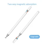 AT-28 Macarone Color Passive Capacitive Pen Mobile Phone Touch Screen Stylus with 2 Pen Head - Image 4