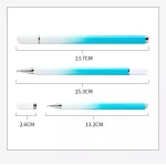 AT-28 Macarone Color Passive Capacitive Pen Mobile Phone Touch Screen Stylus with 2 Pen Head - Image 5