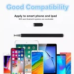 AT-28 Macarone Color Passive Capacitive Pen Mobile Phone Touch Screen Stylus with 2 Pen Head - Image 10