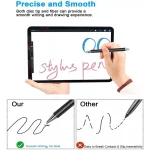 AT-30 2-in-1 Silicone Sucker + Conductive Cloth Head Handwriting Touch Screen Pen Mobile Phone Passive Capacitive Pen - Image 5