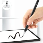 AT-30 2-in-1 Silicone Sucker + Conductive Cloth Head Handwriting Touch Screen Pen Mobile Phone Passive Capacitive Pen - Image 7
