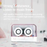 K9 Transparent RGB Portable Wireless Bluetooth Speaker Support AUX FM TF Card - Image 5