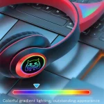 STN25 Devil Ear Headphones For Children with Mic Wireless Headphones Glowing Light Music Christmas Gifts with box - Image 4