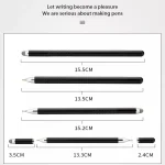 AT-32 3-in-1 Precision Sucker Capacitive Pen + Conductive Cloth Head + Handwriting Signature Pen Mobile Phone Touch Screen Pen with 2 Pen Head - Image 8