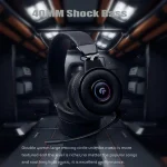 Kingkong Bluetooth Wireless RGB Luminous Gaming Headset with Mic Support TF/FM Radio - Image 2