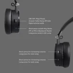 Kingkong Bluetooth Wireless RGB Luminous Gaming Headset with Mic Support TF/FM Radio - Image 4
