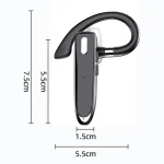 K50 Bluetooth-compatible 5.3 Business Ear-hook Earphone with Mic - Image 2