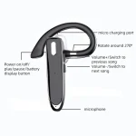 K50 Bluetooth-compatible 5.3 Business Ear-hook Earphone with Mic - Image 4
