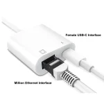 ENKAY Hat-Prince 2 in 1 RJ45 Ethernet LAN Network, Type-C, 8 Pin - Image 7