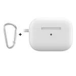 For Apple AirPods Pro 2 2022 ENKAY Thickened Silicone Protective Case with Keychain