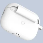 For Apple AirPods Pro 2 2022 ENKAY Thickened Silicone Protective Case with Keychain - Image 4