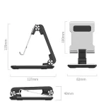 TM06 Folding Tablet Holder Adjustable Smartphone Tablet Holder - Image 4