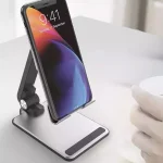 TM06 Folding Tablet Holder Adjustable Smartphone Tablet Holder - Image 5