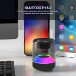 ENKAY Hat-Prince Portable RGB Light Wireless Bluetooth Speaker, S, L - Image 2