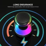 ENKAY Hat-Prince Portable RGB Light Wireless Bluetooth Speaker, S, L - Image 4