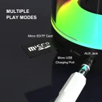 ENKAY Hat-Prince Portable RGB Light Wireless Bluetooth Speaker, S, L - Image 6