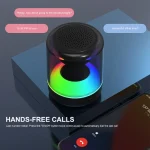 ENKAY Hat-Prince Portable RGB Light Wireless Bluetooth Speaker, S, L - Image 8