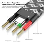 ENKAY Hat-Prince 65W USB-C / Type-C to Type-C 6A Fast Charging Data Weave Cable, 6A Type-C to Type-C 1m, 6A Type-C to Type-C 2m - Image 4