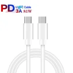 PD11 Single PD3.0 USB-C / Type-C 20W Fast Charger with 1m Type-C to Type-C Data Cable, US Plug, US Plug + Type-C to Type-C Cable - Image 3