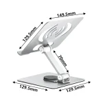 JUNSUNMAY 360 Degree Rotating Foldable Height Angle Adjustable Phone Tablet Holder, Style A, Style B - Image 2