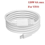 XJ-91 PD 120W 6A USB to USB-C / Type-C Flash Charging Data Cable, 1m, 1.5m, 2m - Image 2