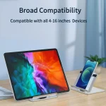 TM08 Desktop Tablet Stand Adjust Aluminum 360 Degree Rotatable Phone Stand - Image 2