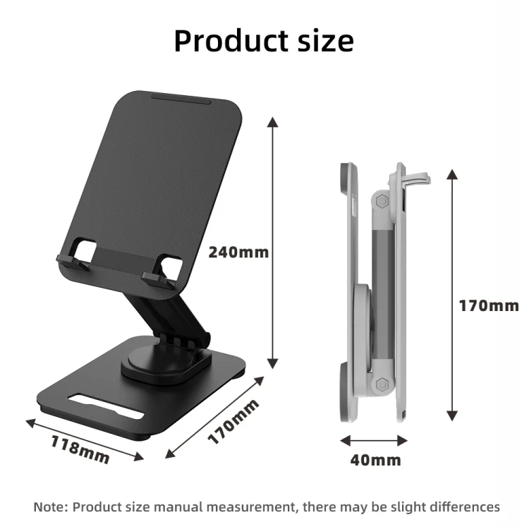 SYA002138401_B5.webp K29 Foldable Lazy Desk Mobile Phone Tablet Stand, K29 - Image 6