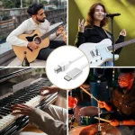 1m 8 Pin to USB-B MIDI Cable for iPad / iPhone - Image 10