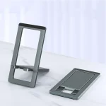 H18 Multifunctional Portable Phone Tablet Desktop Folding Stand, H18 Silver, H18 Gray, H18 Black - Image 3