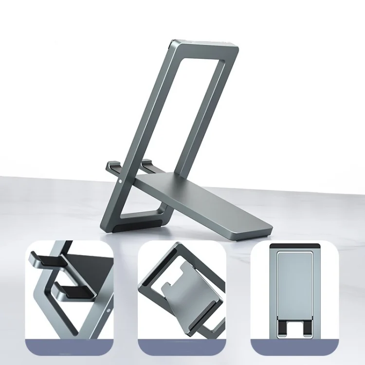 SYA002194901_B5.webp H18 Multifunctional Portable Phone Tablet Desktop Folding Stand, H18 Silver, H18 Gray, H18 Black - Image 6