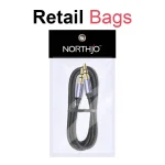 NORTHJO MTM03 3 Pole 3.5mm Male to Male Stereo Audio Aux Cable, 1m, 2m, 3m - Image 6