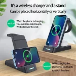 B20A 15W Qi Wireless Charger Charging Stand Compatible for iPhone iWatch Airpods, B20A for Apple - Image 6