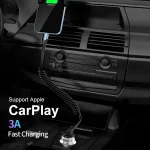 ENKAY 3A Elbow Expansion Spring Coiled Fast Chrging Data Cable, Length: 1.5m, Type-C to Type-C, Type-C to 8 Pin, Type-C to Type-C / 8 Pin - Image 2