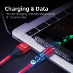 ENKAY ENK-CB1391 5A USB to Type-C Magnetic Fast Charging Data Cable with LED Light, Length: 1m, 1m 5A USB to Type-C - Image 8