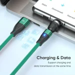 ENKAY PD60W Type-C to Type-C / 8 Pin / Micro USB Magnetic 540 Degrees Rotating Fast Charging Cable, 1m, 2m - Image 4