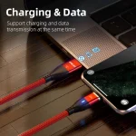 ENKAY 6-in-1 PD60W USB-A / Type-C to Type-C / 8 Pin / Micro USB Magnetic Fast Charging Cable, 1m, 2m - Image 5