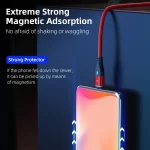 ENKAY 6-in-1 PD100W USB-A / Type-C to Type-C / 8 Pin / Micro USB Magnetic Fast Charging Cable, 1m, 2m - Image 7